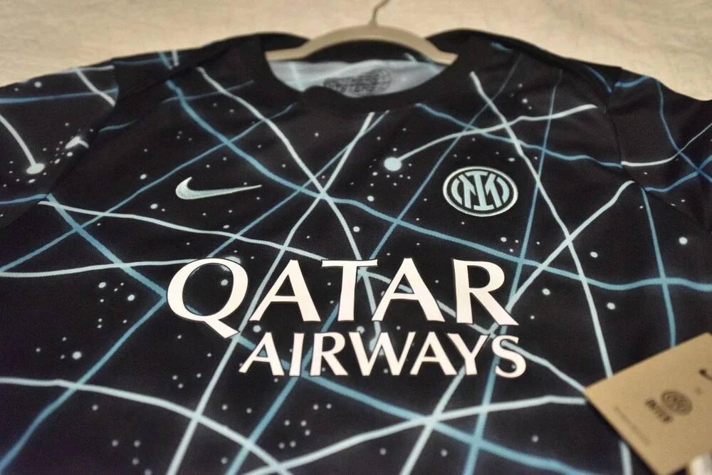 New Nike Inter Milan 2025/26 warm up Space jersey xl 013
